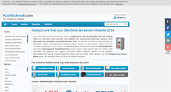 Desktop Screenshot of kuehlschrank.com